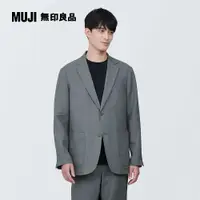 在飛比找PChome24h購物優惠-男亞麻外套【MUJI 無印良品】