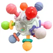 Baby Teething Toys Sensory Baby Toys Chew Toys Teething Ball Rattle Teethers ﹤