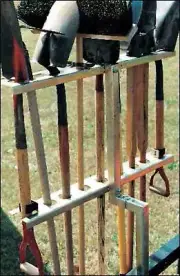 Trimmer Trap TR-1 Portable Hand Tool Storage Rack