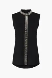 NWT RRP $220 Sass & Bide THE RUNAWAY Embellished Tank Top Size XS FREE POST