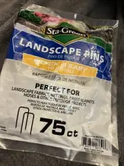 Sta-Green Landscape Fabric Nettings Pins 75 Count #0673731 New Factory Sealed