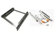 Blum EZ Frame Movento Soft Close and Push Open Undermount Slides For 24" Drawers