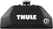 Thule 710600 Flush Rail Evo Foot for Vehicles 4-Pieces, Black