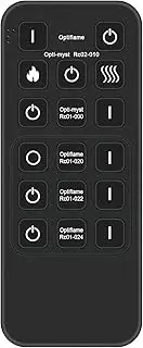 [PERFASCIN] Remote Control Replacement for Dimplex Optiflame Exbury Club RC01-022 RC01022 Electric Fireplace FP06018