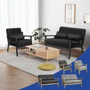 ALFORDSON Armchair Lounge Chair 1/2 Seater Sofa Accent Chair Fabric Loveseat