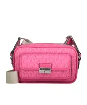 Bradshaw monogram flap shoulder bag One size Pink