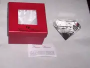Lucien Piccard Crystal Semi Precious Stone Paperweight