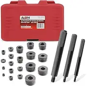 ABN Bushing Driver Set – 23 Pc Wheel Bearing Removal Tool and Bearing Installer Kit Standard SAE Bushing Press Kit