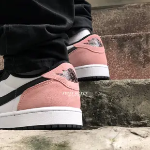 【逢甲 FUZZY】Air Jordan 1 Low OG Bleached Coral 黑粉 CZ0790-061