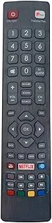 [AULCMEET] POF/RMC/0001 Replacement Remote Control Compatible with Blaupunkt OLED LCD TV DH1995 DH-1995 40/138Q-GB-11B4-FEGPF-UK 32/138Q-GB-11B4-EGPF-UK 32/138M-GB-11B4-EGPX-UK