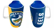 Parramatta Eels NRL Ceramic Travel Mug with Handle