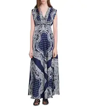 Sandro Bandana Maxi Dress