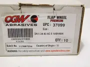 CGW 37099 3/4 X 3/4 80 AO X 1/4 SHANK QTY 10