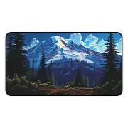 Mount Rainier Desk Mat Extra Large Office Mousepad Gaming Keyboard Pad (3 Sizes)