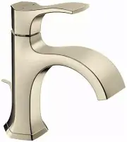 Hansgrohe 04810 Locarno 1.2 GPM 1 Hole Bathroom Faucet - Nickel