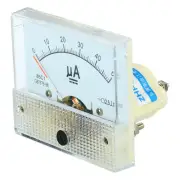 Analog Panel Ammeter, 85C1 Ampere Meter Current Tester for Office(DC 50uA)