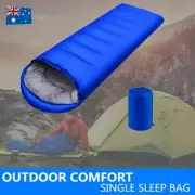 -15°C Outdoor Camping Sleeping Bag Single Envelope Tent Hiking Thermal Winter AU