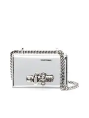 Alexander Mcqueen Jewelled Satchel Crossbody Bag