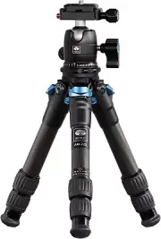 AM-223 Mini Tripod Portable Compact Carbon Fiber Travel tripod Desktop Tripod wi