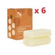 6 X Dr Natural Castile Bar Soap Twin Pack 226g
