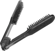 GANAZONO Hair Straighteners Brush Double-sided Styling Tool Anti-static Hair Health Smooth Straightening