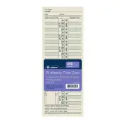 Cardinal Brands 9675200 Time Cards For Acroprint, Amano And Lathem Time Clocks,
