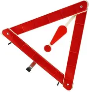 Car Triangle Safety Tripod Quick Deployment Road Warning Sign Reflective for Maximum Visibility