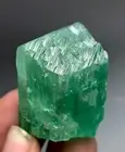 253 Carat Hiddenite Etched Green Kunzite Crystal From Afghanistan