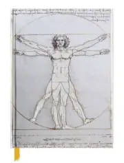 Da Vinci Vitruvian Man Blank Sketch Book NEW Notebook blank book