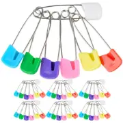 100pcs Baby Nappy Pin Baby Diaper Pin Nappy Safety Pin Clothes Safety Pin