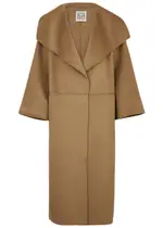 Totême Wool and Cashmere-blend Coat - Camel - Xxs XXS