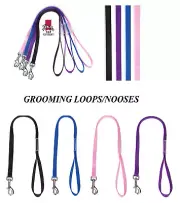 4 Top Performance 18" NYLON DOG Grooming LOOP RESTRAINT NOOSE for Table Arm Bath