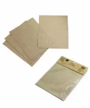 Burlap Laminated Sheets (6 Pack) 8 1/2" x 11" - Document Size
