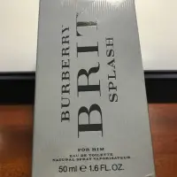 在飛比找蝦皮購物優惠-Burberry BRIT  SPLASH 海洋風格 香水 