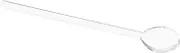 OFFSCH Resistant Glass Mixing Spoon Comfortable Long Handle for Coffee Tea and Dessert Serving Reusable and Easy to Clean Stirrer for Ice and Cold Drinks