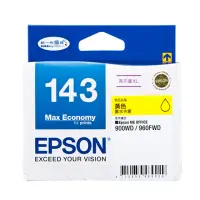 在飛比找momo購物網優惠-【EPSON】NO.143 原廠黃色墨水匣(T143450)