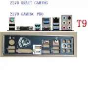 1pcs ROR MSI Z270 KRAIT GAMING Silver Snake Z270 GAMING PRO I/O Shield Backplate