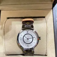 在飛比找PopChill優惠-[二手] LV Tambour Slim monogram 