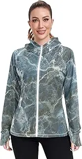 [Caihoyu] Women's Hoodie Quick Dry Running Shirts UPF 50+ Protection