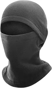 [Generisch] Warm Fleece Face Mask Hat, Warm Face Protection Scarf, Winter Warm Scarf, Fleece Face Mask Hat, Full Face Neck Warmer for Cold Weather, Head and Face Protection for Fishing and Running