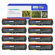 8PK CF410A 477A Black Toner Cartridge for HP LaserJet M452dw M452nw M452dn M452