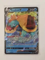 DREDNAW V 14/73 RARE Pokemon Card Champions Path MINT