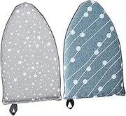 BIUDECO Folding Ironing Board with Steam Mitt Mitt for Ironing Space-Saving Mini