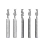 5pcs 6mm Shank 6mm x 13mm Straight End Mill Cutter CNC Router Bits 2 Flute