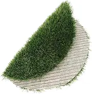 Toddmomy Faux Grass Rug for Outdoor Events Durable Synthetic Turf Mat for Lawn Wedding Realistic Grass Decor for Balcony Patio Low Maintenance Sturdy Design