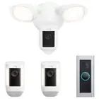 Spotlight Cam Pro 2 Pack With Floodlight Cam Wired Pro And Ring Wired Video Door