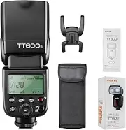 Godox TT600 2.4GHz Wireless GN60 Master/Slave Flash Speedlite for Canon Nikon Pentax Olympus Fujifilm DSLR Cameras Black