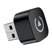 2in1 Wireless Carplay Mini AI Box Android Auto Plug and Play USB Car Dongle BT WiFi for Wired CarPl Black