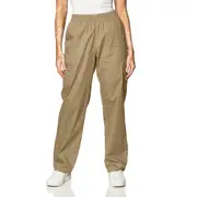 DICKIES Women's 86106 Signature Elastic Waist Scrub Pants - Dark Khaki Brown