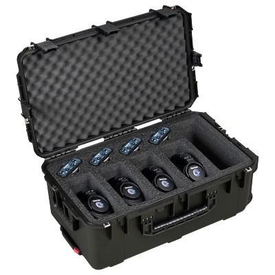BYFP ipCase for 4x Clear-Com Encore 1-Channel Beltpack